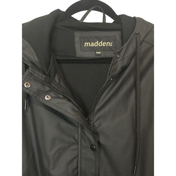 Women• Madden NYC Full-Zip Black Jacket • Size M - Picture 3 of 5